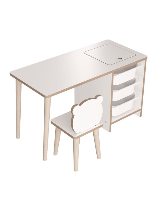 Hanah Home Juego de Mesa para Niños Soho - Blanco